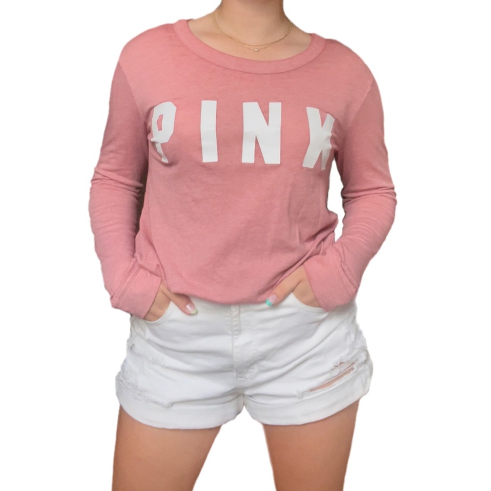 PINK M Long Sleeve Tshirt